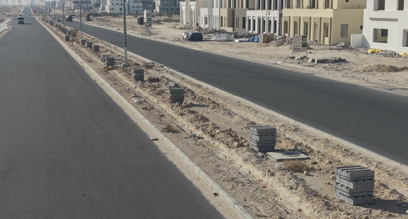 Asphalt Surface Works Al-Mutlaa City