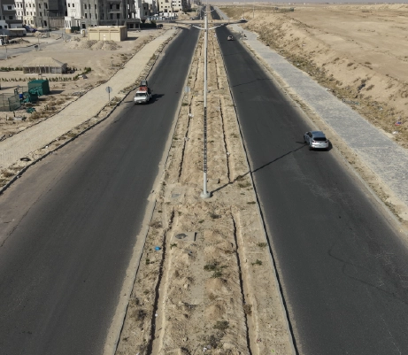 Asphalt Surface Works Al-Mutlaa City