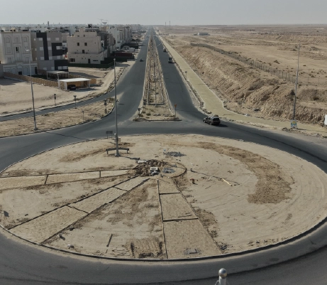 Asphalt Surface Works Al-Mutlaa City