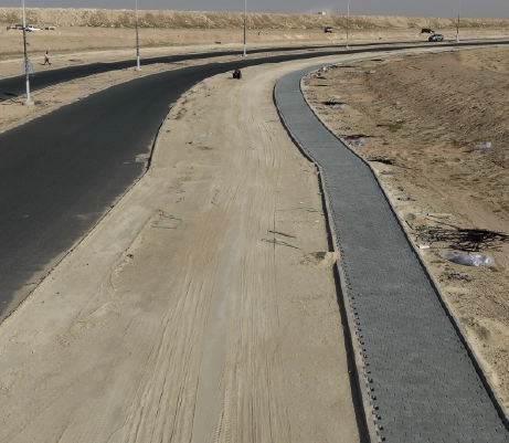 Asphalt Surface Works Al-Mutlaa City