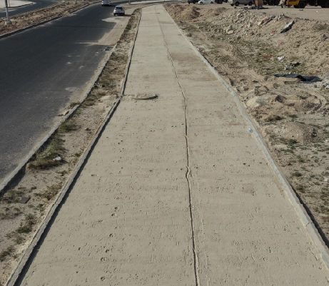 Asphalt Surface Works Al-Mutlaa City