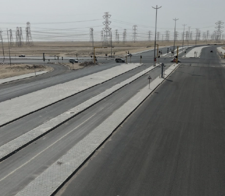 Asphalt Surface Works Al-Mutlaa City