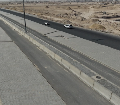 Asphalt Surface Works Al-Mutlaa City