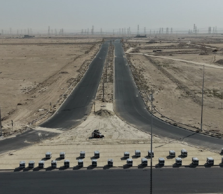 Asphalt Surface Works Al-Mutlaa City
