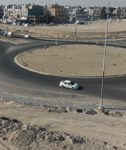Asphalt Surface Works Al-Mutlaa City